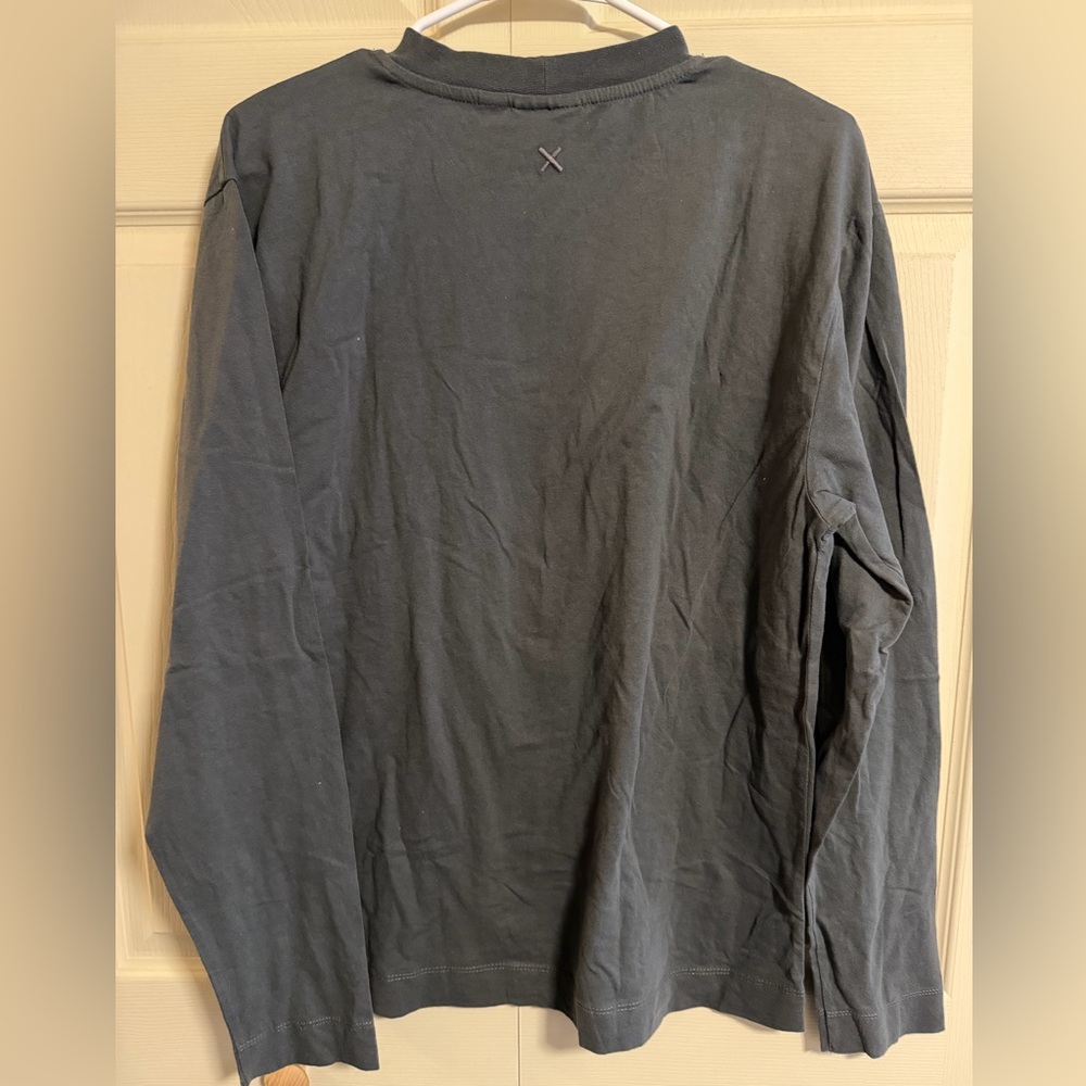 Collusion Men's Small Gray Long Sleeve Shirt - Picture 4 of 4